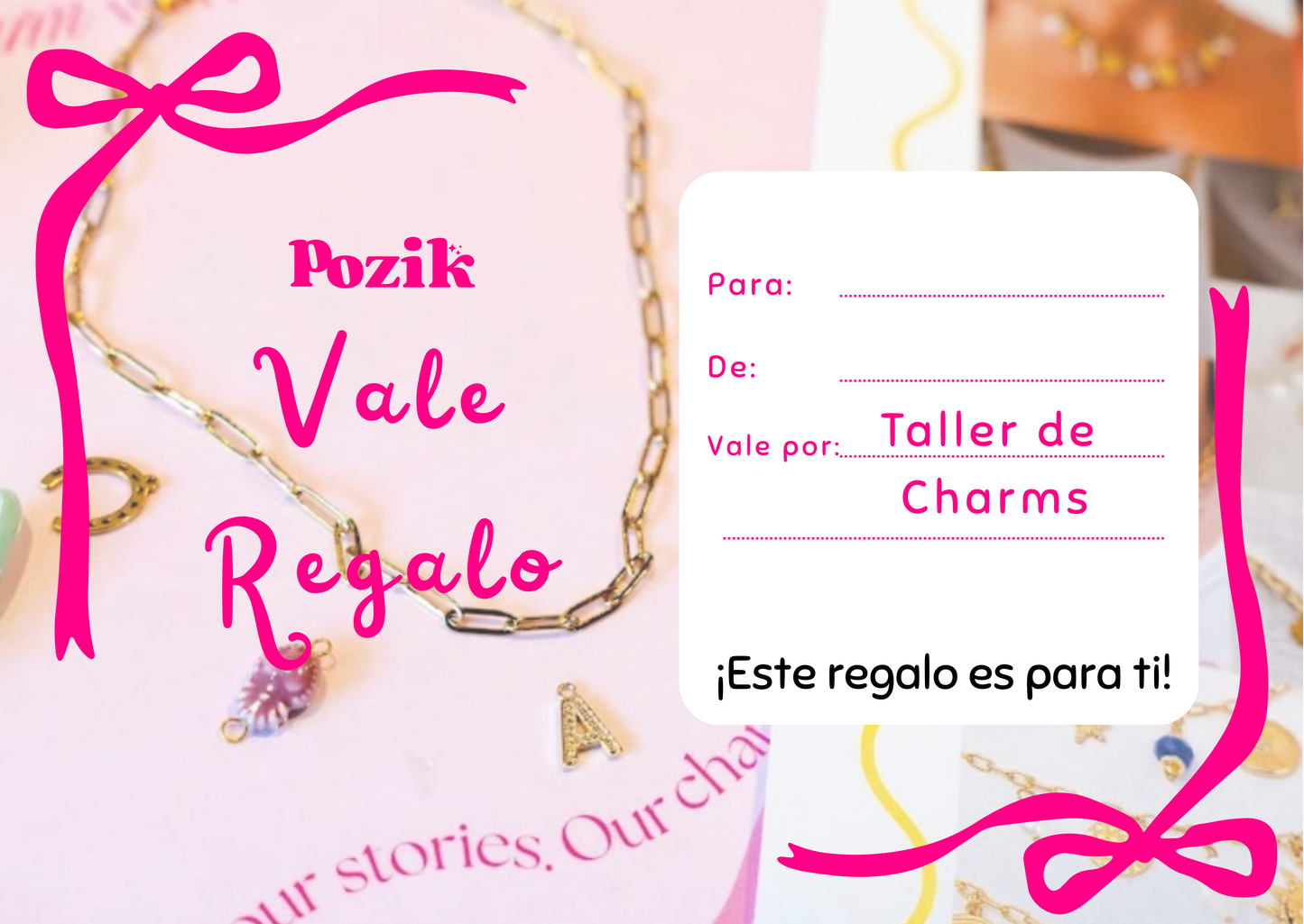 Tarjeta de Regalo Charms