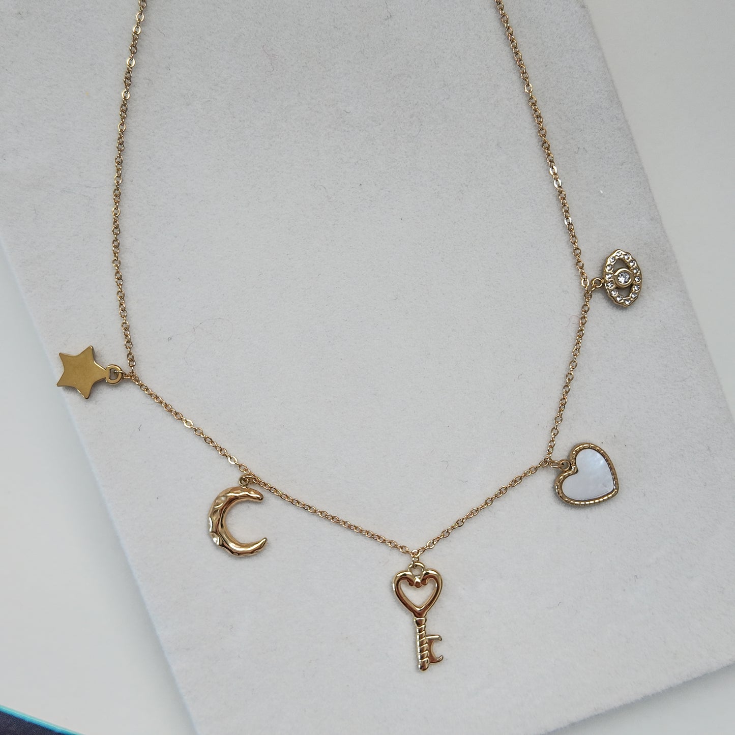 Collar Llave & Corazón