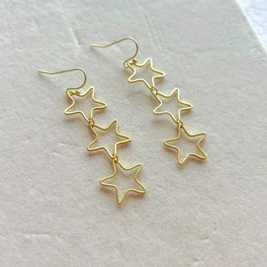 Pendientes 3 Estrellas