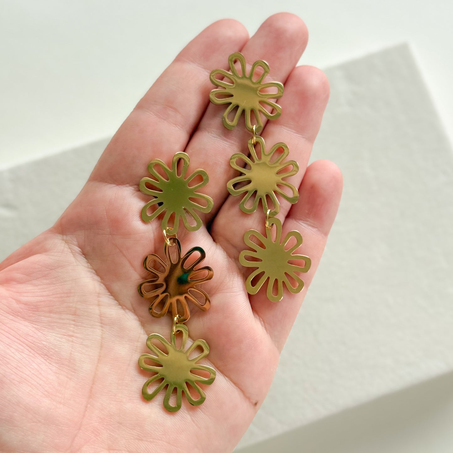 Pendientes Flores